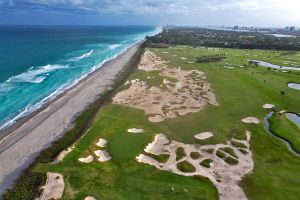 Seminole 17th Hole Waves Aerial